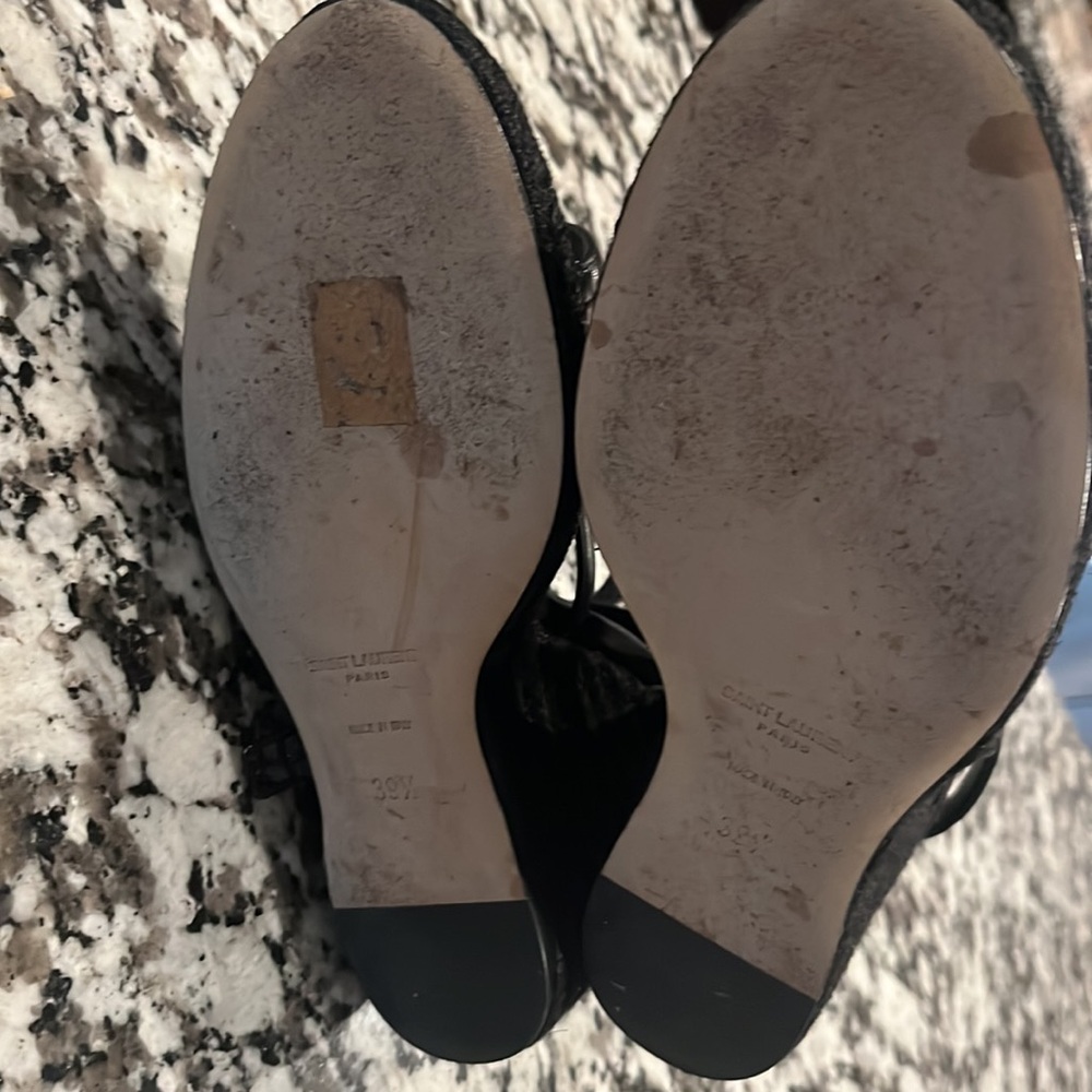 YSL wedges … like new 39 1/2. Size 8 1.2 - Picture 7 of 8